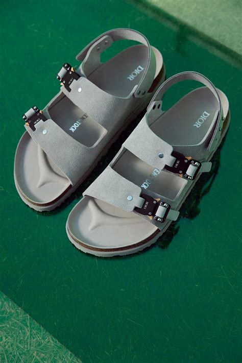 fake dior birkenstocks|Dior Birkenstock clogs.